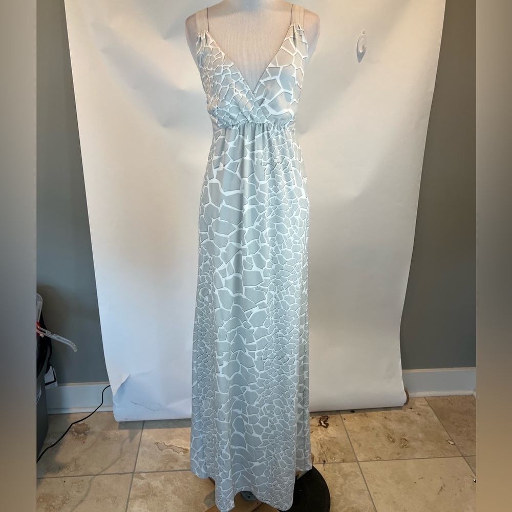 A/X Armani Exchange Sleeveless Crossback Maxi Dress